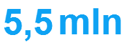 5 mln 5 mln